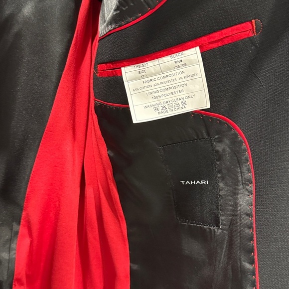 ✨Host pick✨Tahari Black Sport Coat Classic Tailored Blazer NWOT - Picture 5 of 10